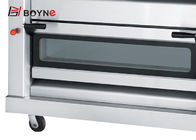 Commercial Microcomputer Type High Temperature 20-400°C One Deck Two Tray Gas Bakery Oven