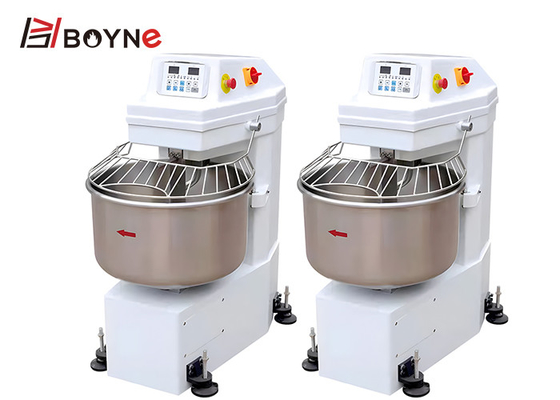 50L Electric Dough Mixer Vertical Touch Panel High Speed Bakery Kneading Equipments